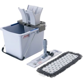  UltraSpeed Startst Vileda Pro, 15 l, gr,stl, 40 cm, med hndpresse