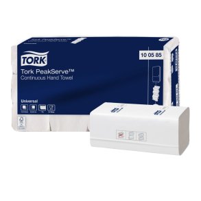H�ndkl�deark, Tork PeakServe H5, Advanced, 1-lags, Z-fold, 22,5x20,1cm, 7,5 cm, hvid, nyfiber 1x1000