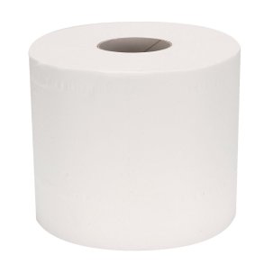 Toiletpapir, neutral, 3-lags, 34,2m x 9,75cm, hvid, 100% nyfiber 1x72 rl.