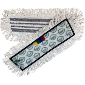 T�r-, fugt- og v�dmoppe, Micro Complete, gr�, mikrofiber, 40 cm, med velcro, 1x5 stk.