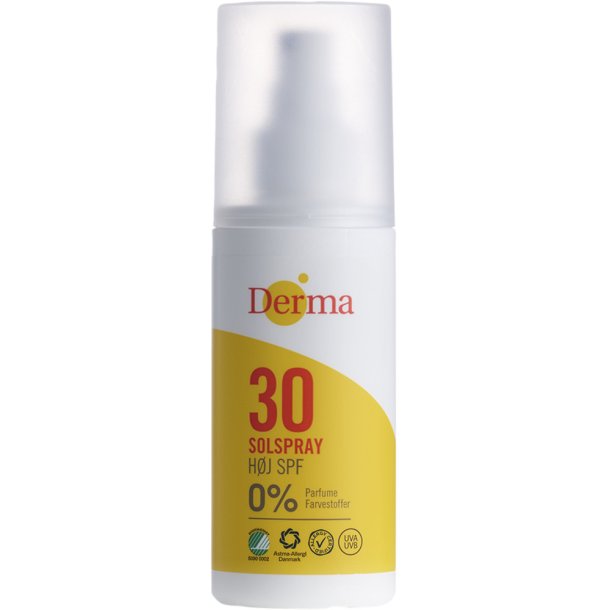 Solspray, Derma Sun, 150 ml, SPF 30 1 x 6 stk.