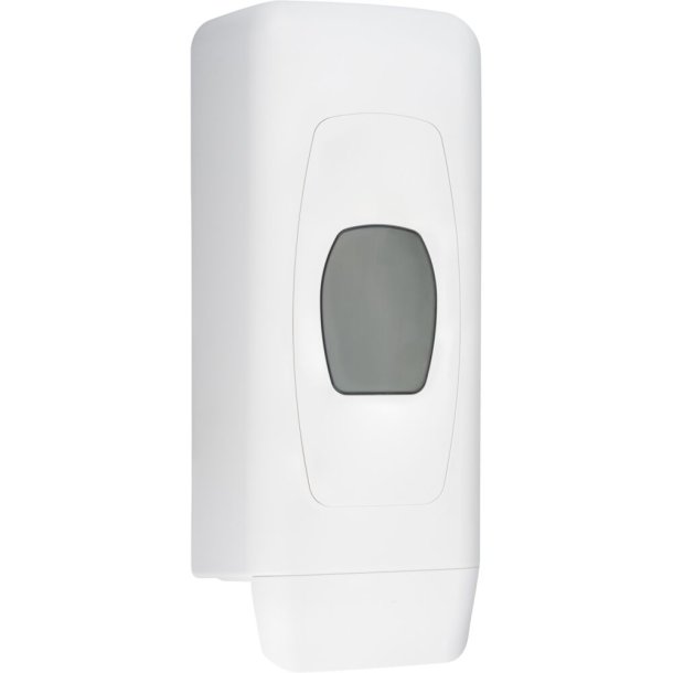 Dispenser, Classic Recycled, 1000 ml, hvid, plast, til p�fyldning af flydende s�be og desinfektion