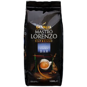 Kaffe, Gevalia Mastro Lorenzo Aroma Oro, espresso helb�nner, 8x1 kg