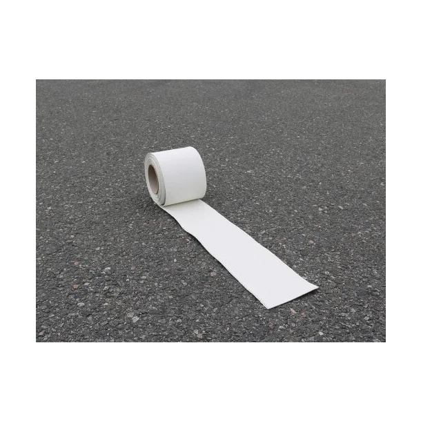 PREMARK Termoplastisk hvid - Gul - Sort vejstribe, rulle 100 mm x 5 m