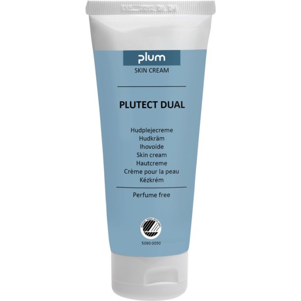 Hndcreme, Plum Plutect Dual, 100 ml, uden farve og parfume lev. stk. vis