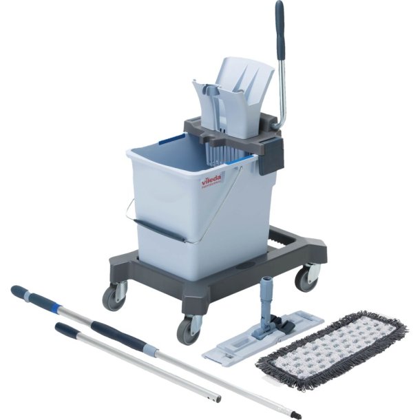 UltraSpeed Startst, Vileda Pro, spand med hndpresse, vogn, 25 l