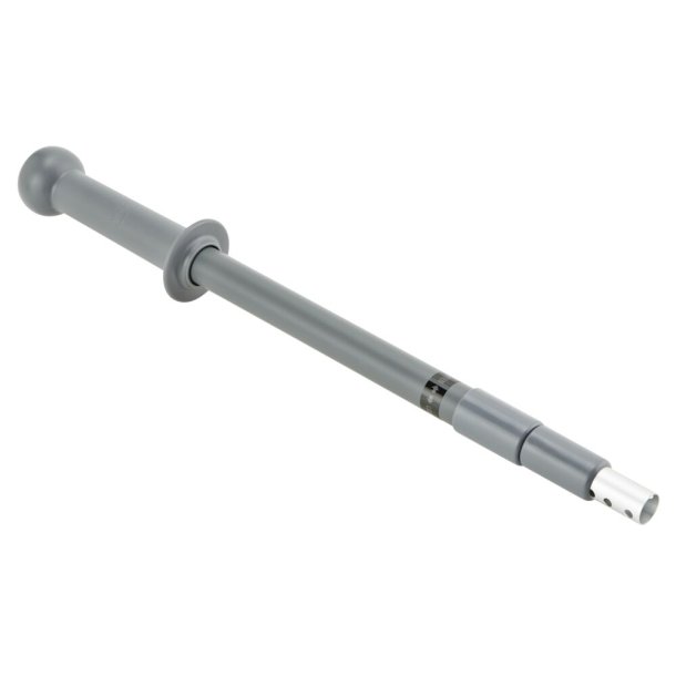 Teleskopskaft med klik, Vikan, 3,5cm, gr, aluminium/PP, 58-139cm