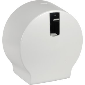 Dispenser, Mini, 12x26x26cm, �20cm, hvid, plast, til mini jumboruller 1 x 12.