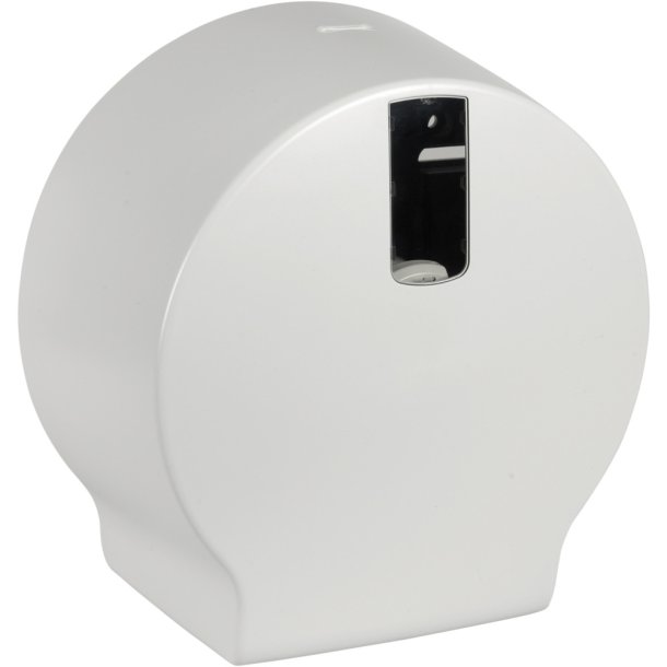 Dispenser, Mini, 12x26x26cm, 20cm, hvid, plast, til mini jumboruller 1 x 12.