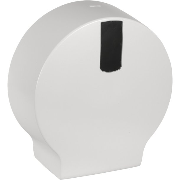 Dispenser, Midi, 12x34x36cm, 33,5cm, hvid, plast, jumboruller 1 x 6