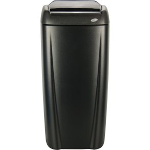 Affaldsspand, Hagleitner, sort, plast, 1-rums, 45 l, forberedt til v�gmontering