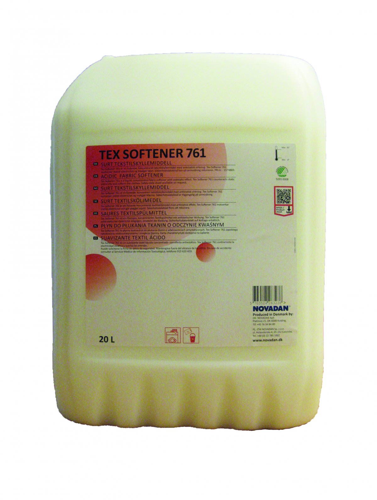 Tex softener 761 20L - Skyllemiddel - RIBO ApS