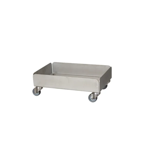 Rustfri dunkevogn dobbelt 2 x 10 ltr. Dunke
