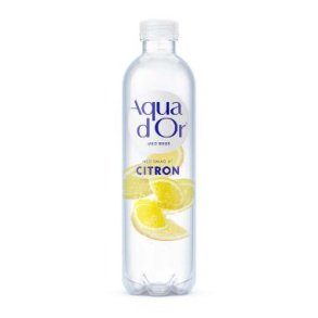 12 x Mineralvand Aqua d'Or Citron 0.5 ltr med brus