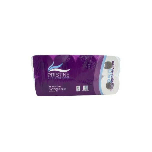 Toiletpapir Pristine Extra Soft 3-lag Ecolabel/FSC 33,75 m Nyfibe