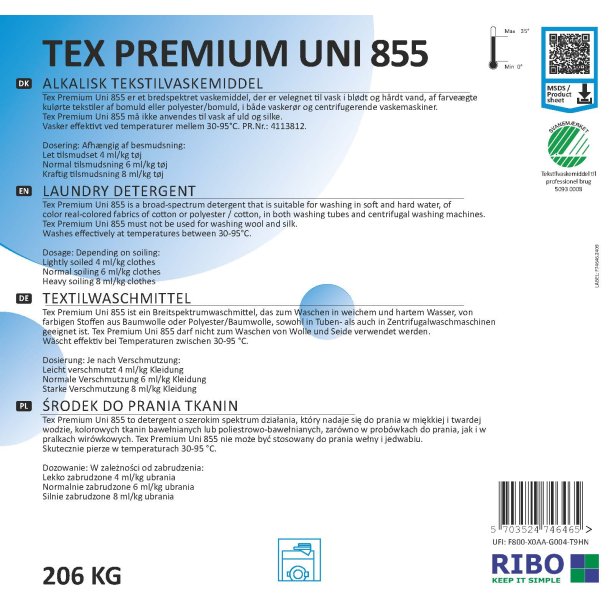 Tex Premium uni 855 200L