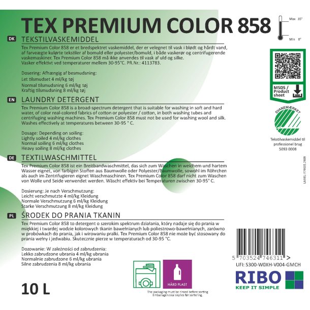 Tex Premium Color 858 10L