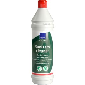 Sanitetsreng�ring, 1 l, sur/kalkh�mmende, med farve og parfume Svanem�rket
