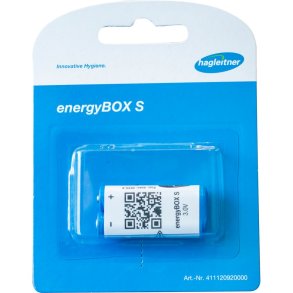 Dette batteri er tilhrende varer til toiletpapirsdispenseren i serien Hagleitner Hybrid