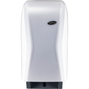 Dispenser, Hagleitner, 16,3x1,5x32,6cm, hvid, plast, til 2 ruller toiletpapir, hybrid - Lneaftale