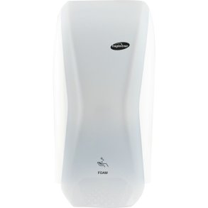 Dispenser, Hagleitner, 600 ml hvid, plast, til pose refiller til skumsbe/desinfek Analog Lneaftale