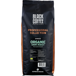 Kaffe, BKI Black Coffe, Organic, helb�nner, 6x1 kg,