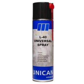 L-40 Universalspray 500 ml. smremiddel & rustlsner