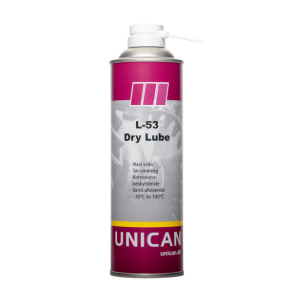 L-53 Dry Lube 500 ml. Bla. Hkklipper og andet parkgrej