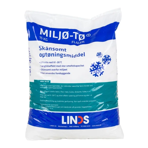 Optning Milj-T Flager 60 x 15 kg - Kontakt os for dagspris