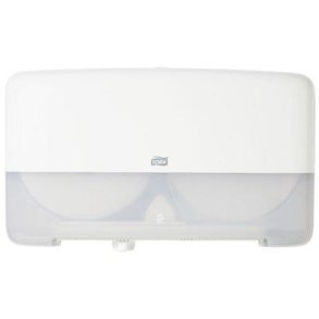 Dispenser, Tork T2, til 2 ruller mini jumbo toiletruller, mini 1 x 12
