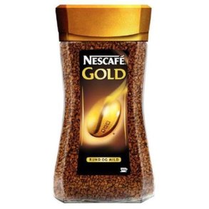 Kaffe, instant, Nescaf�, Gold, glas, 200 g