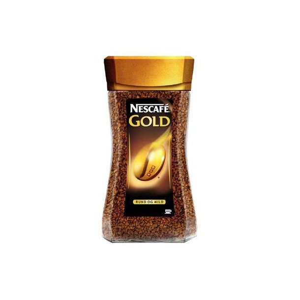 Kaffe, instant, Nescaf&eacute;, Gold, glas, 200 g