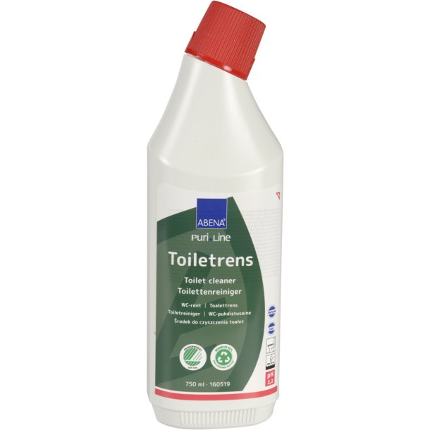 Toiletrens, Puri-Line, med farve og parfume, 750 ml