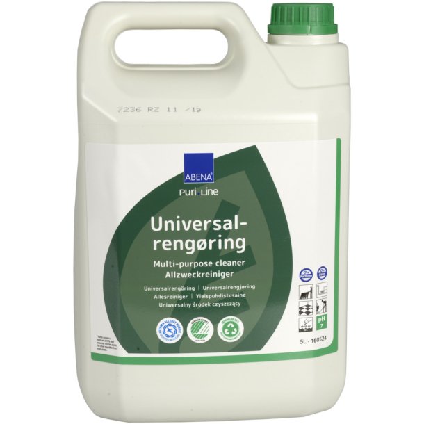 Universalrengring, Puri-Line, uden farve og parfume, 5 l