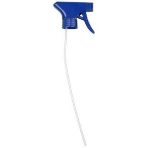 Brusehoved, bl�, med skumfunktion, til 500-1000ml flaske