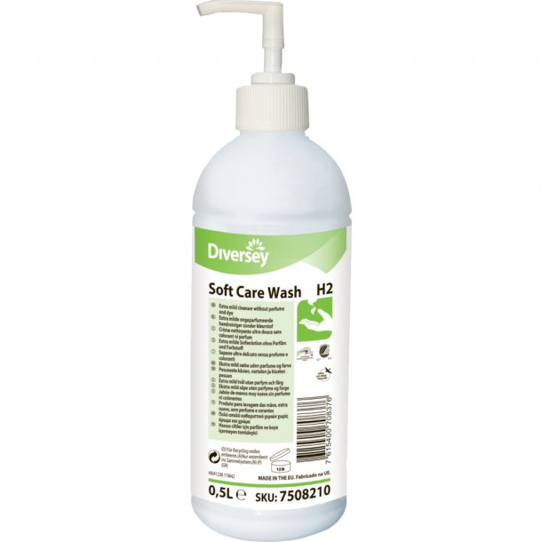 Hndsbe, Soft Care Dove Cream Wash H2, 250 ml