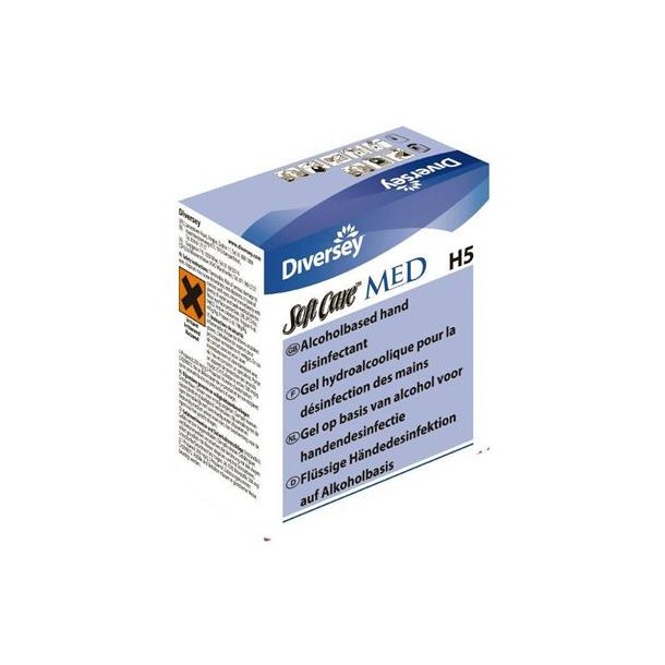 Hnddesinfektion, Soft Care, MED H5, alkoholgel, 800 ml