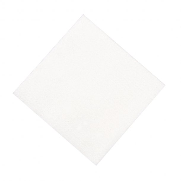 Alt-mulig-klud, hvid, uden mikroplast, 1/4 foldet, 120 g/m2, 38 x 38 cm