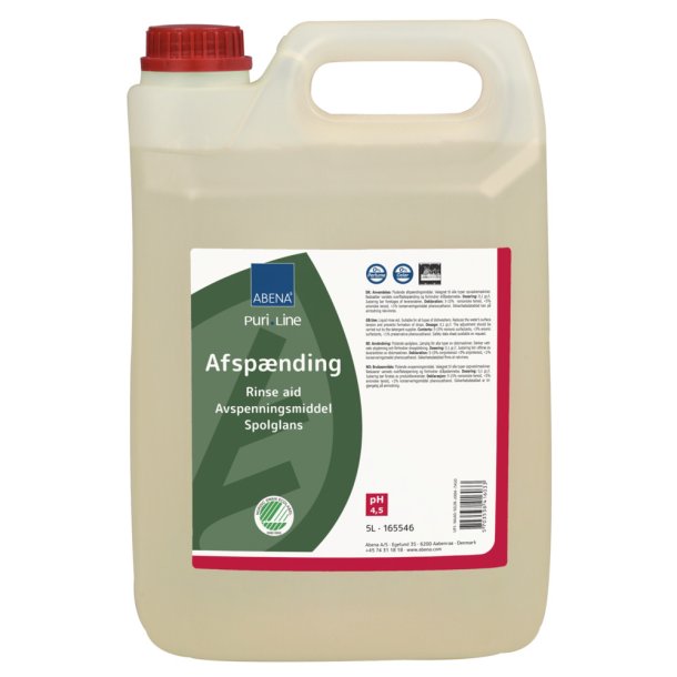 Afspnding, Puri-Line, til automatisk doseringsanlg, 2 x 5 l