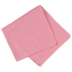 Reng�ringsklud, 40x40cm, r�d, mikrofiber, basic