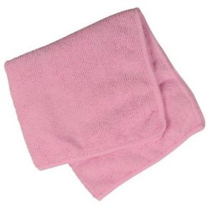 Reng�ringsklud, 32x32cm, r�d, mikrofiber, basic