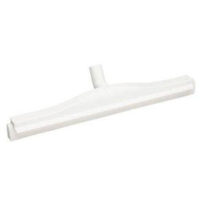 Gulvskraber, Vikan Hygiejne, hvid, med drejeled, 40 cm