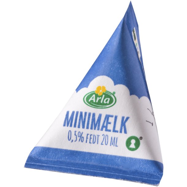 Minimlk, Arla Minimlk, 20 ml, 0,4% fedt 1 x 100 stk.