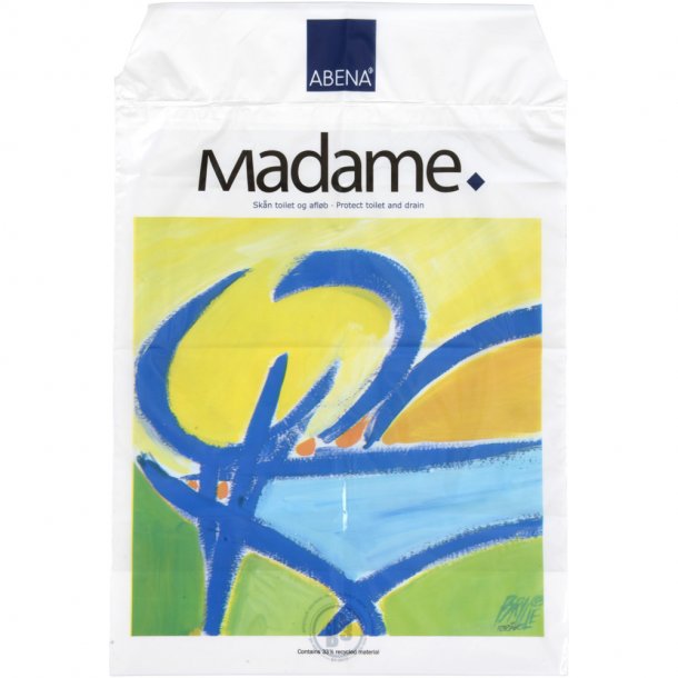 Madamepose, Kunst, RE3, LDPE, hvid, 35 my, 25x36,50 cm, 5 l