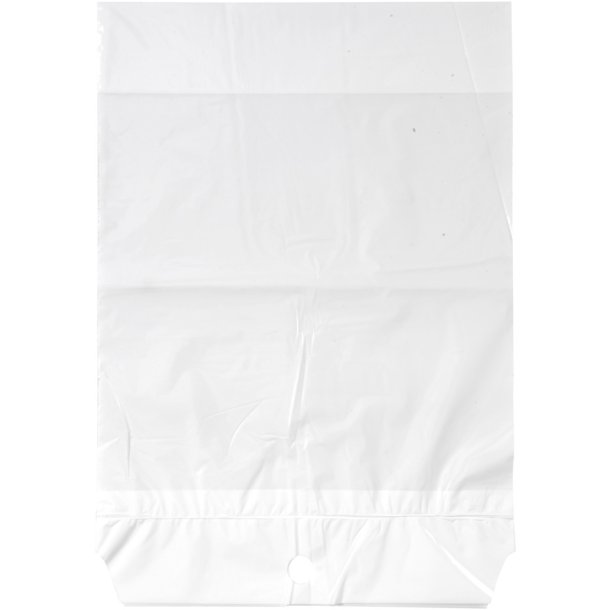 Madamepose, LDPE, hvid, 40 my, 25x36,50 cm, 5 l