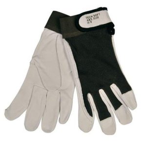 Gedeskindshandske, Tech Soft, natur, natur, lycra overhnd, velcrolukning,uforet, 8