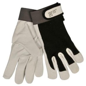 Gedeskindshandske, Tech Soft, natur, natur, lycra overhnd, velcrolukning,uforet, 11