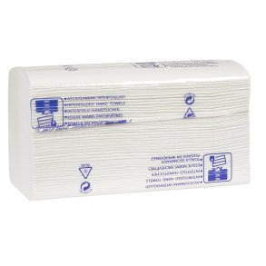 H�ndkl�deark, Care-Ness Excellent, 2-lags, hvid, B:22 x L:32 x D:10,50 cm pr. 1.000 stk