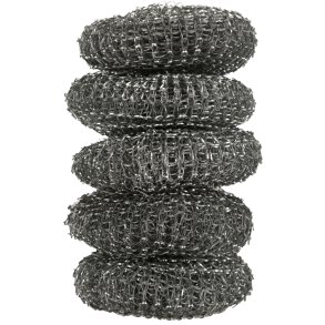 St�lsvamp, 8x2cm, st�l, rustfrit st�l/zink