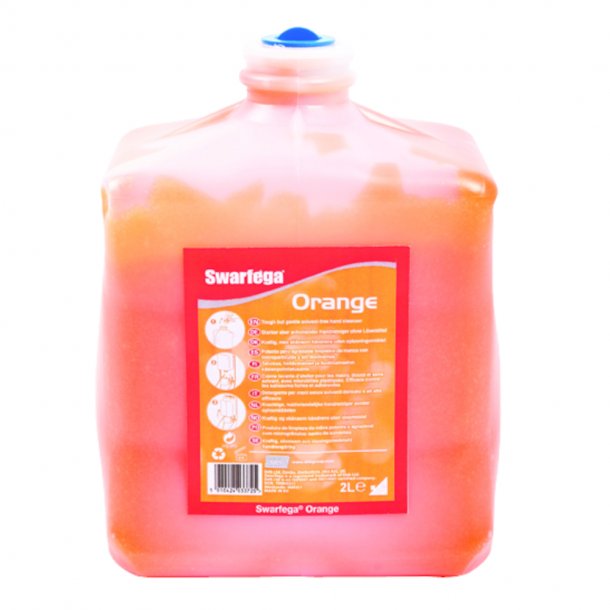 Hndrens, Deb Swarfega Orange, 2000 ml, orange, med farve og parfume